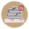 Beige Suede Mat Board for 26x26 Frames - Circle Opening for 22x22 Photos